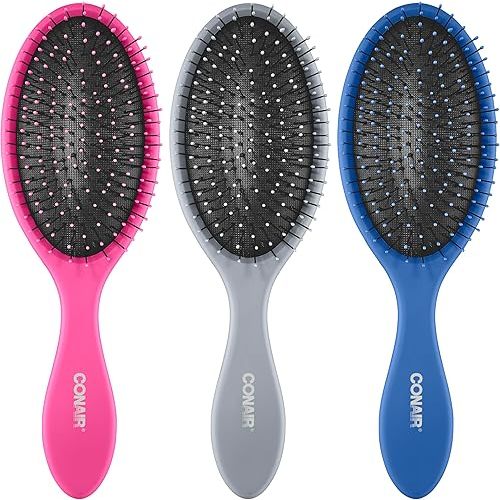 Conair Detangling Hair Brush Set 3 Pack