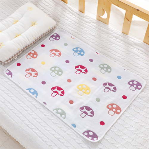 Soft & Waterproof Incontinence Bed Pad – 6-Layer Reusable Underpad, Breathable & Absorbent, Double-Sided Washable Protector for All Age, Adults & Pets(White,11.8"×15.75")