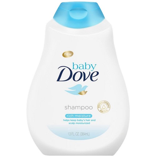 Dove Baby Tear Free Shampoo, Rich Moisture 13 oz (Pack of 2)