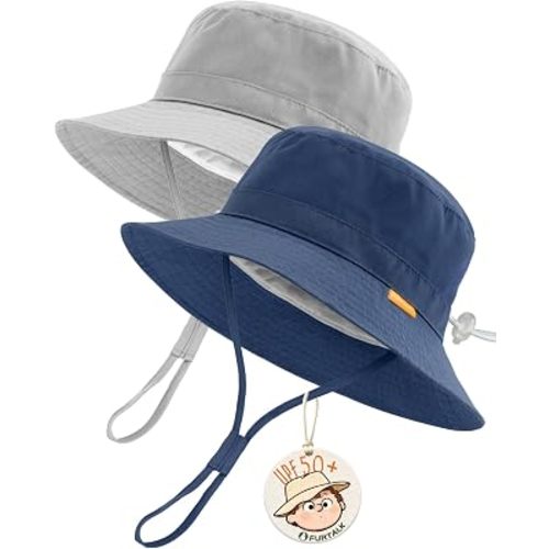 Amazon.com: FURTALK Baby Sun Hat Toddler Boys Girls Bucket Hat for Kids 0-5 Years UPF 50+ Sun Protective Child Summer Beach Hats: Clothing, Shoes & Jewelry
