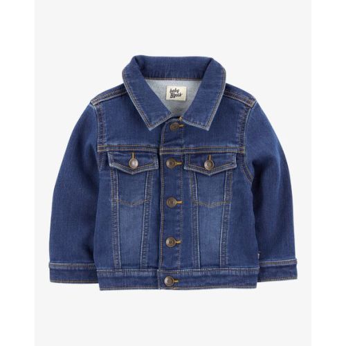 Baby Knit-Like Denim Jacket - Dark Wash - OshKosh B'gosh | Carter's