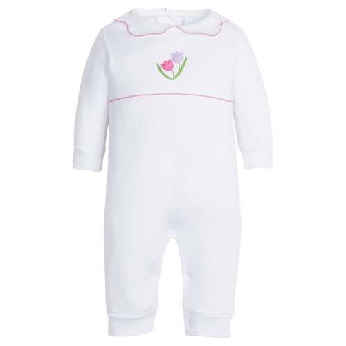 Crochet Playsuit - Tulips