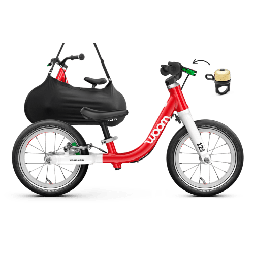 woom GO 1 - Fully Equipped - woom red