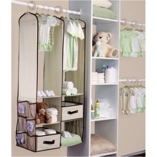 Baby Nursery Closet Organizer, 24 PCS Children Kids Organizer and Storage Shelving units for ClosetsBaby Nursery Closet Organizer, 24 PCS Children Kids Organizer and Storage Shelving units for Closets