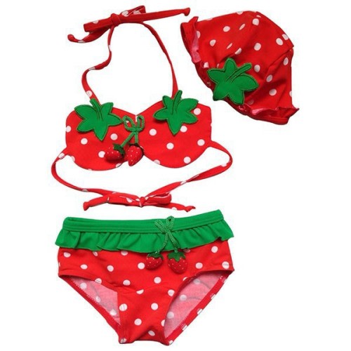 Buy Cotton Strawberry Dot Swimsuit For Girls Baby Swimwear Bikini Girl Baby Swimsuit 3 Pieces Set Baby Girls Clothing 16024 in Cheap Price on m.alibaba.com