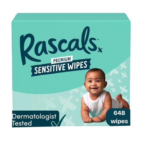 Rascal + Friends Premium Sensitive Baby Wipes (648) (Pack of 1)