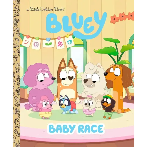 Baby Race (Bluey) (Little Golden Book)