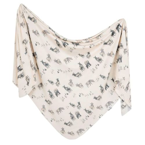 Copper Pearl Baby Swaddle Blanket - Premium Knit Baby Blanket, Large Soft Stretchy Receiving Blankets for Baby Boy and Girl, Swaddles for Newborn, Infant, and Toddler (Cody)