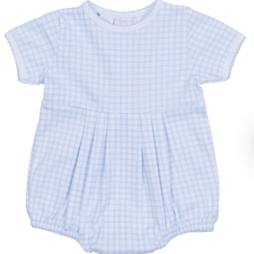 Peek-A-Boo Wishes Bubble - Light Blue – Magnolia Baby. Size: 3 months