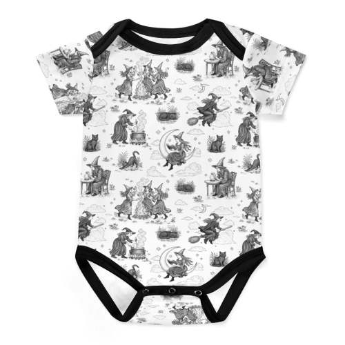 Witchy Toile Onesie (Babies/Toddlers) - PRE ORDER – Witching Hour Baby