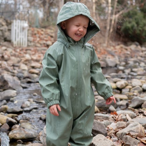 Rain Gear - Waterproof Fleece-Lined One-Piece Suit