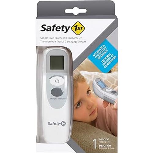 Safety 1st Simple Scan Forehead Thermometer, Grey