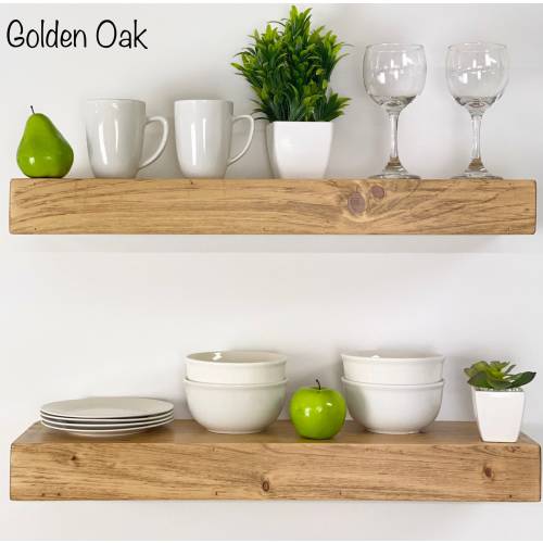 Set of Two Floating Shelves | FREE SHIPPING | Floating Shelves | Custom Rustic Wood Shelf