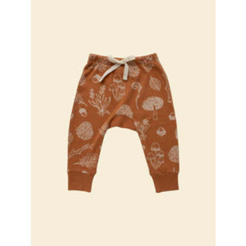 Organic Drawstring Pants - Autumn Forest | littlelightcollective