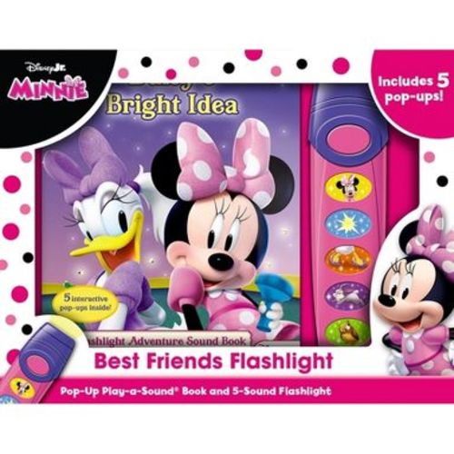 Disney Junior Minnie: Best Friends Pop-Up Book and 5-Sound Flashlight Set - by Pi Kids (Mixed Media Product)