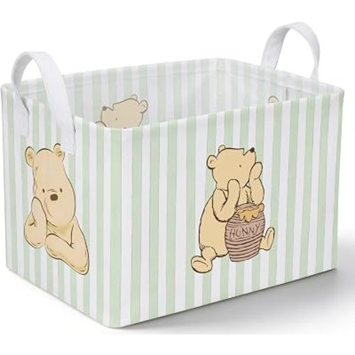 Bear Nursery Baby Stuff Basket Decor, Bear Storage Basket
