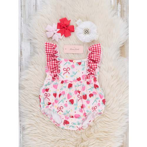 Berry Sweet Treats Plaid Bubble