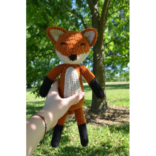 Handmade Crochet Fox