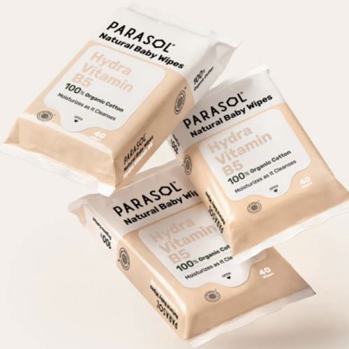 100% Organic Cotton Baby Wipes With Hydra Vitamin B5™
