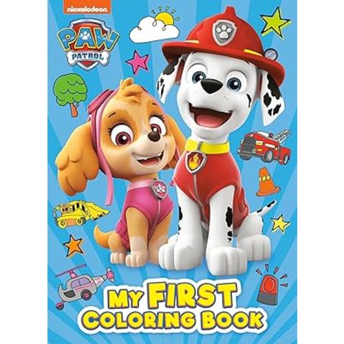 PAW Patrol: My First Coloring Book (PAW Patrol)