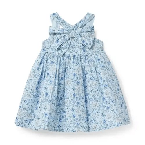 Girl Pale Blue Ditsy Floral The Ditsy Floral Matching Dress by Janie and Jack