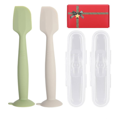 Baby Diaper Cream Spatula with Case,2 Large Diaper Spatula with 2 Travel Case 1 Gift Box,Soft Butt Paste Spatula Baby Butt Spatula,Diaper Cream Applicator Diaper Rash Spatula Brush