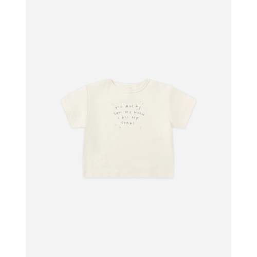 Boxy Tee Sun, Moon & Stars