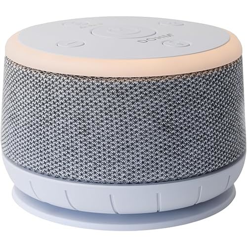 Yogasleep Dohm Nova White Noise Sound Machine, Better Sleep for Babies & Adults. Includes Night Light, 10 Fan Speeds & Calming Pink Noise for Louder Noise Masking. Noise Canceling for Office Privacy.