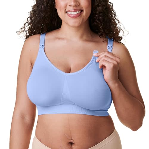 Bravado Designs Nursing Bras for Breastfeeding, Body Silk Seamless Wireless Bras for Women, Full Coverage Maternity Bra