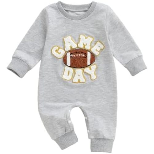 Giraropa Newborn Baby Boy Long Sleeve Romper Bodysuits Coming Home Outfit Duck Jumpsuit Cute Infant Fall Winter Clothes