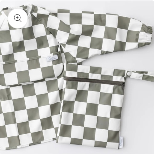 The Grayson Long Sleeve Bib - Checkered – Calla and Friends