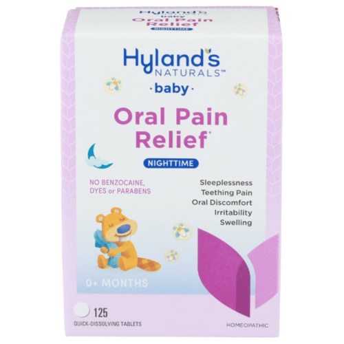 Hyland's Nighttime Oral Pain Relief Quick Dissolving Tablets