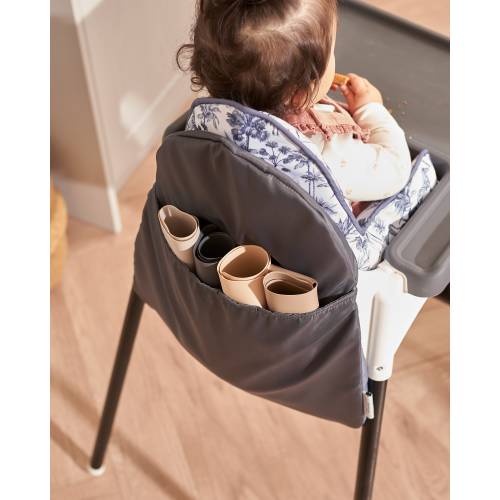 IKEA ANTILOP Highchair Storage Caddy - Graphite Pocket Pouch