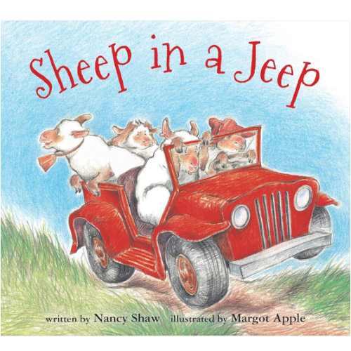 Sheep in a Jeep (board book)