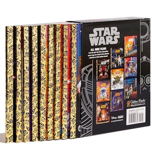 The Complete Skywalker Saga: Little Golden Book Library (Star Wars)