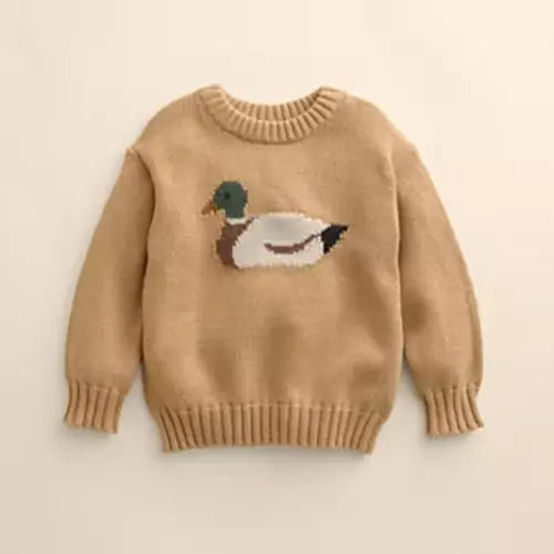sz 9-12 mo or 12-18 mo Baby & Toddler Little Co. by Lauren Conrad Jersey Stitch Sweater