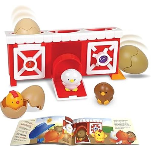 Learning Resources Peeksville Hide & Cheep Chicken Coop