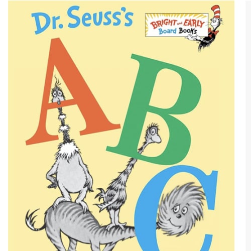 Dr. Seuss's ABC: An Amazing Alphabet Book! (Bright & Early Board Books)