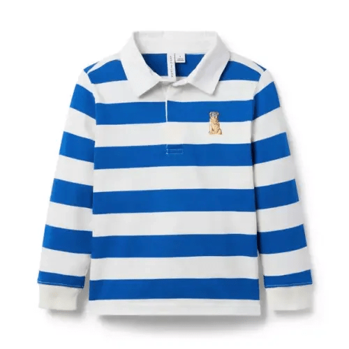 Gray Malin x Janie and Jack Dog Rugby Shirt by Janie and Jack