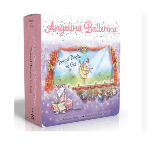 Angelina Ballerina Board Books to Go! (Boxed Set): Center Stage; Big Dreams!; Angelina Ballerina by the Sea