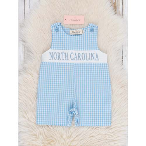 North Carolina Smocked Gingham Johnny