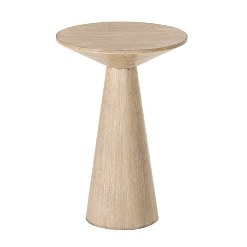 Wade Logan® Bozovich Solid Wood Pedestal End Table & Reviews | Wayfair