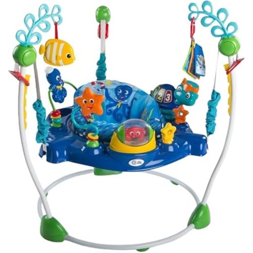 Baby Einstein Neptune's Ocean Discovery Activity Baby Jumper Activity Center, Ages 6 Months +, Max Weight 25 lbs., Unisex