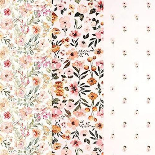 Crib Sheets Set - Premium and Ultra Soft Fitted Baby Crib Sheet- 3 Pack- Crib Bed Mattress & Toddler Bed Sheet by Max&So