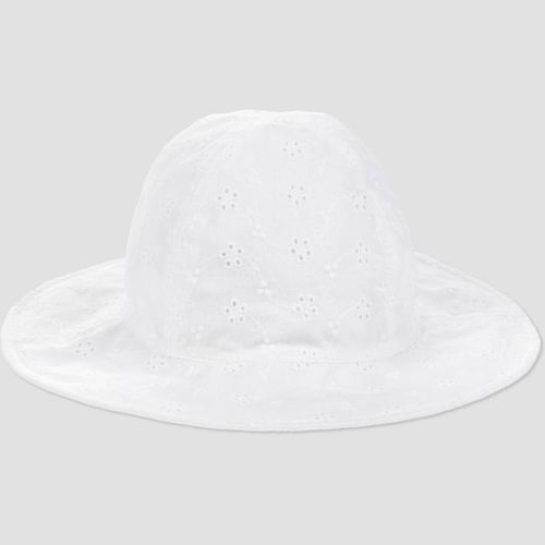 Carter's Just One You®️Baby Girls' Eyelet Swim Hat - White 6-12M