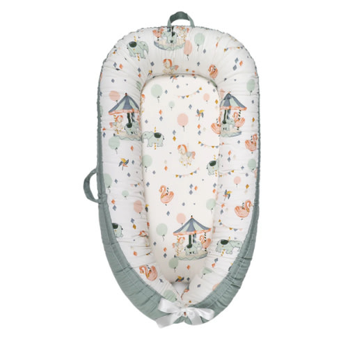 Premium Cotton Baby Lounger Nest