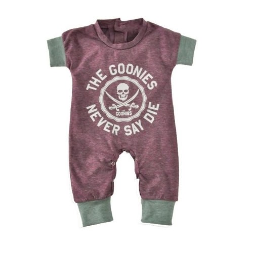 Newborn Baby Cartoon Skull Goonies Jumpsuit – Bump Baby and Beyond LLC