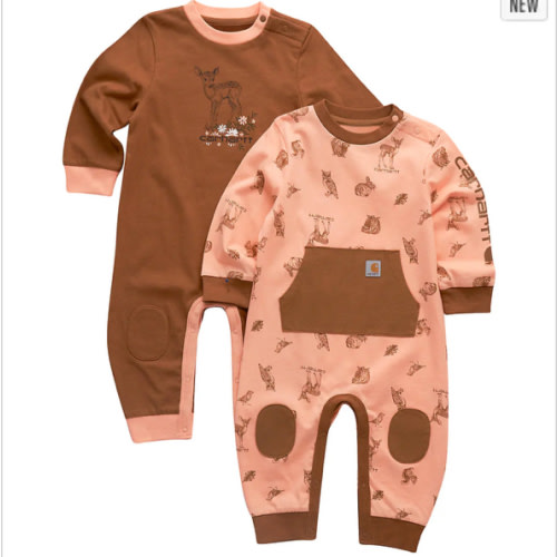 Girls' 2-Piece Long Sleeve Coverall Set (Baby) | Kids' Sets | Carhartt