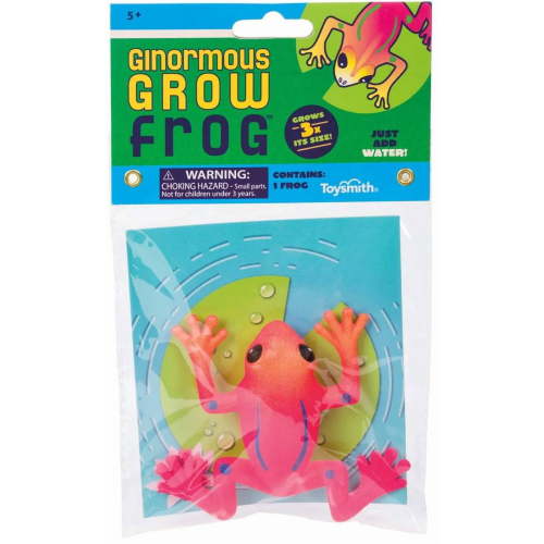 Toysmith Ginormous Grow Frog