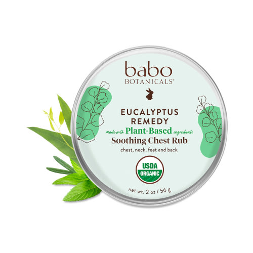 Eucalyptus Remedy Soothing Chest Rub, Organic